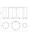 ***OFER/DES***  SHELL * LÁMPARA LED 12L+8L+6L